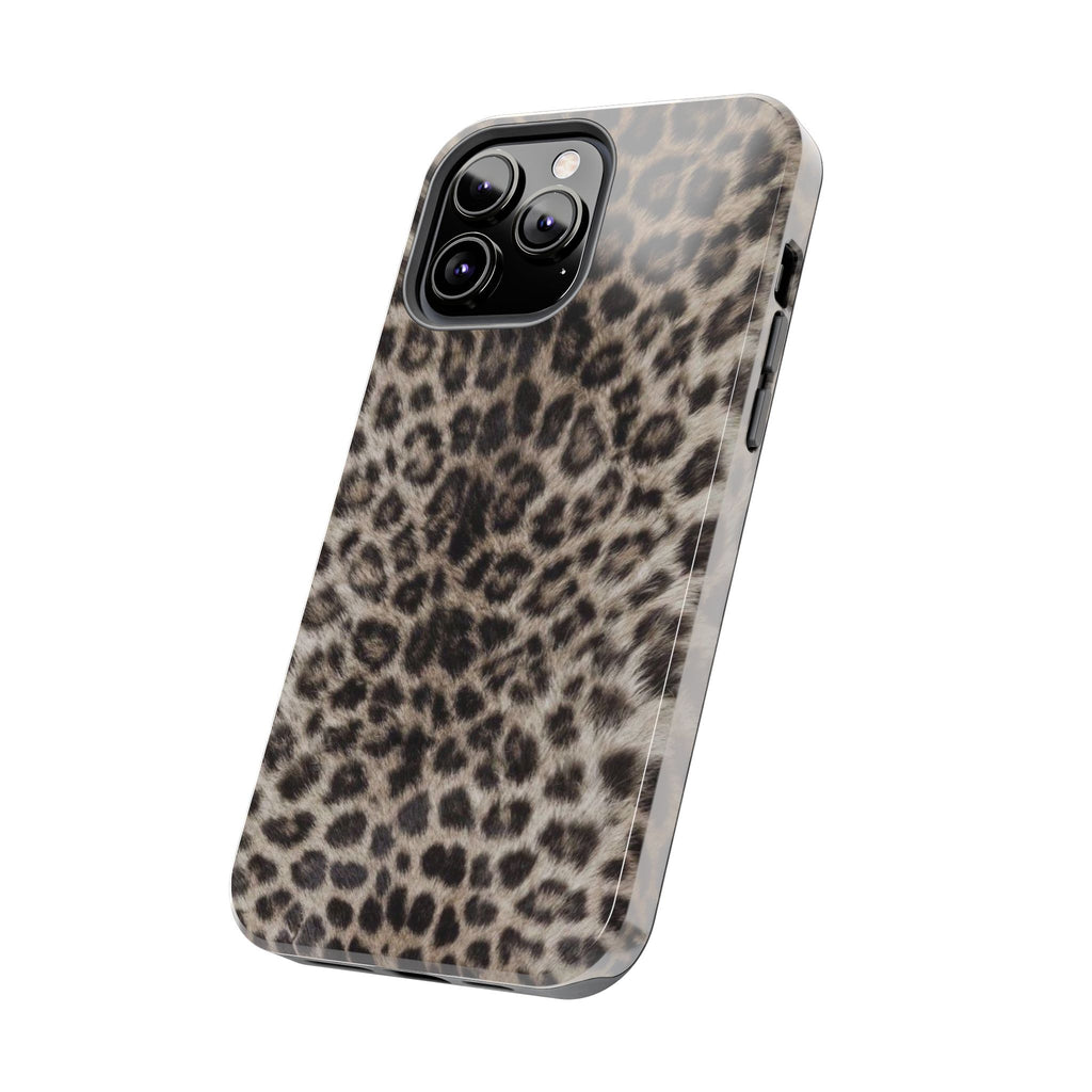 Suede Leopard iPhone Case
