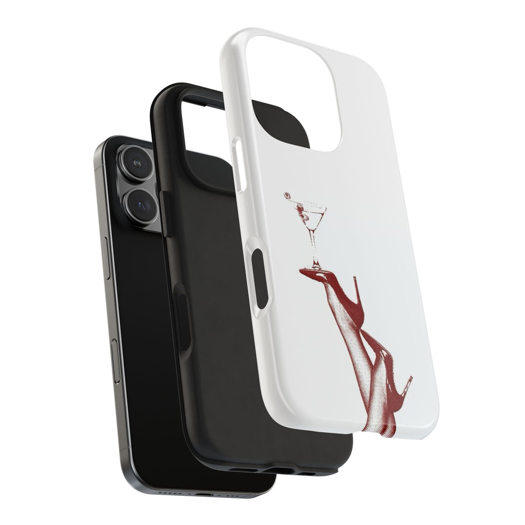 Red Pumps Martini iPhone Case