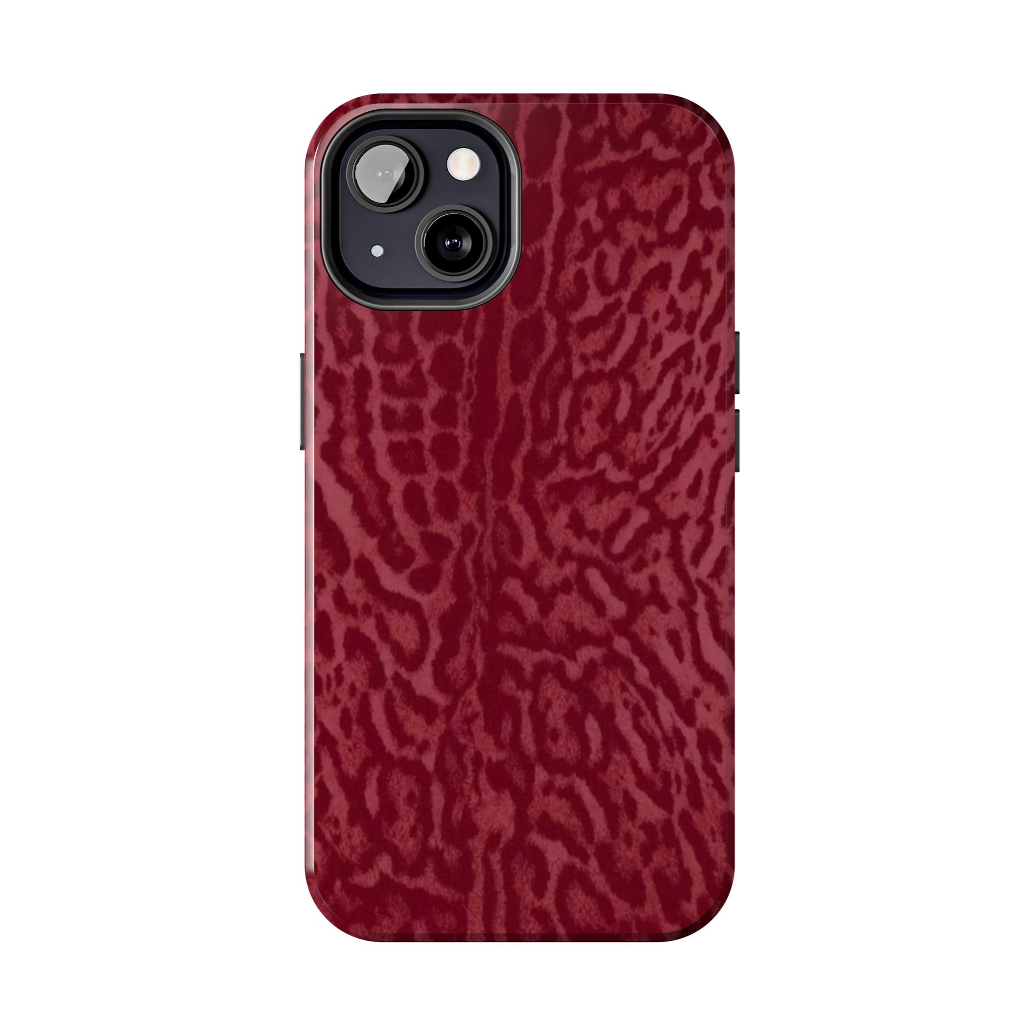 Burgundy Jaguar iPhone Case