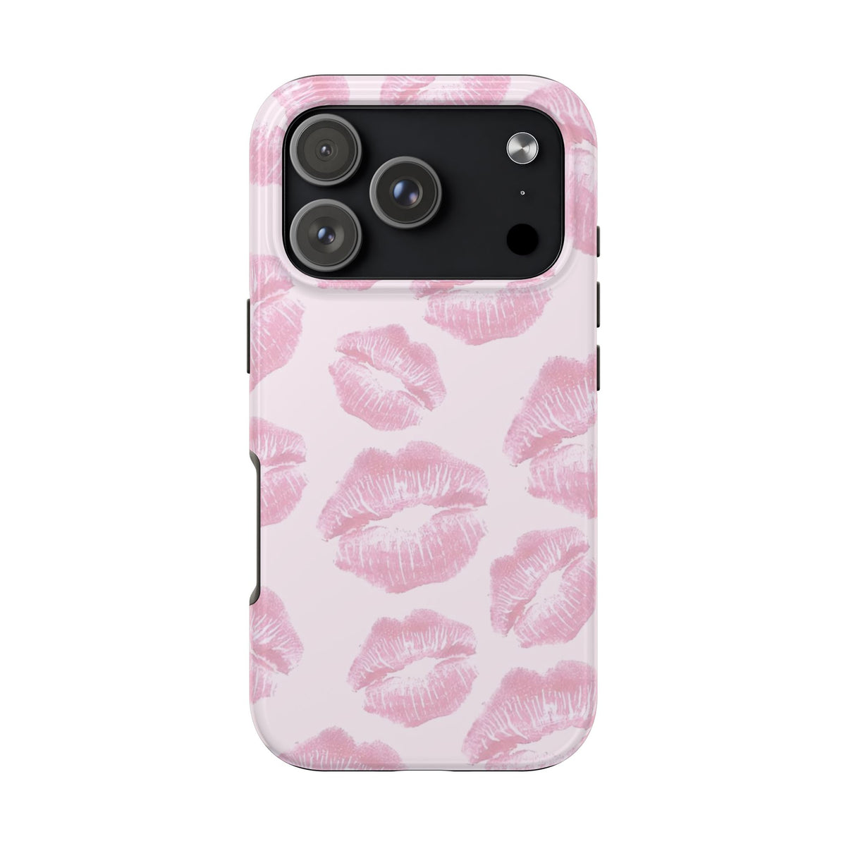 Pink Kisses iPhone Case