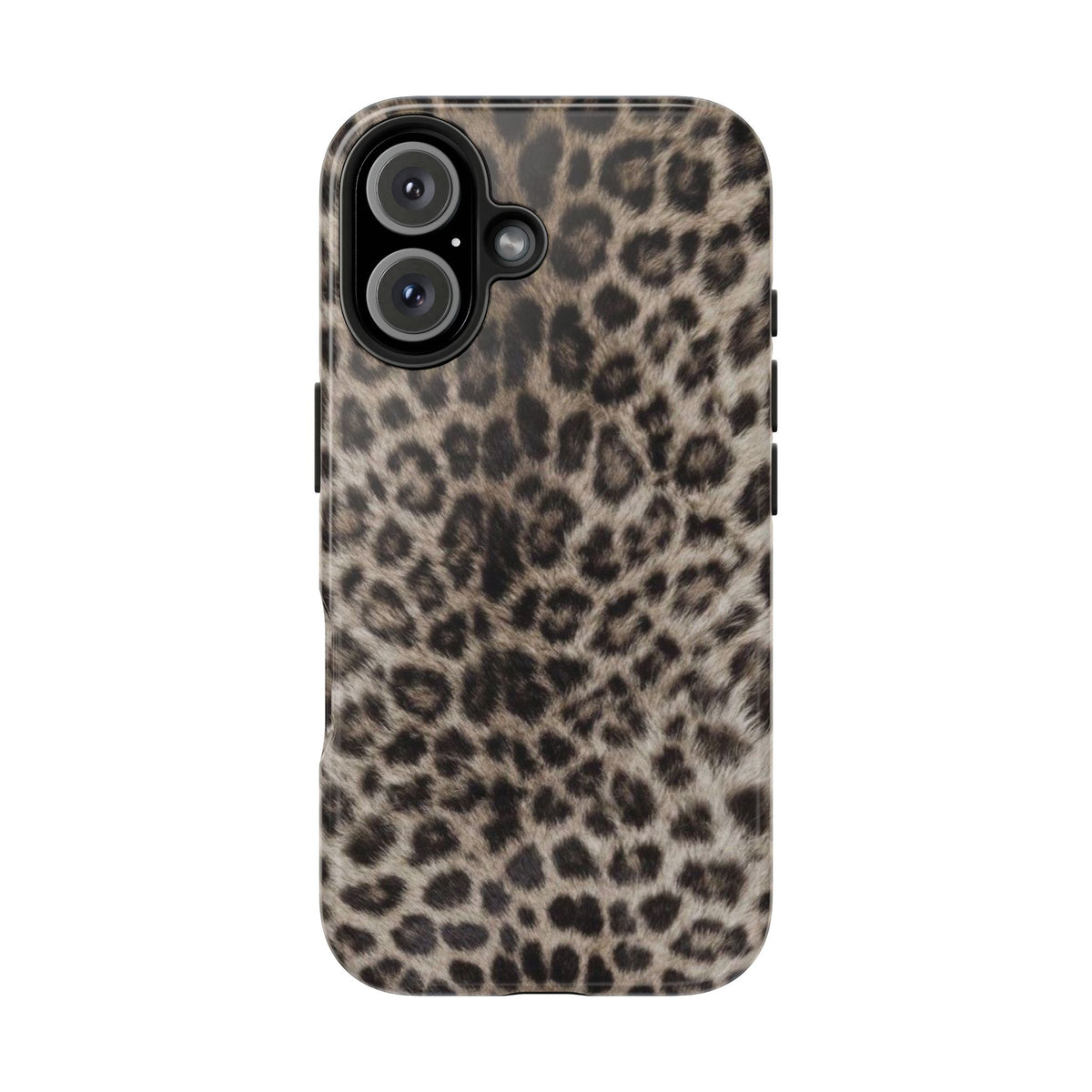 Suede Leopard iPhone Case