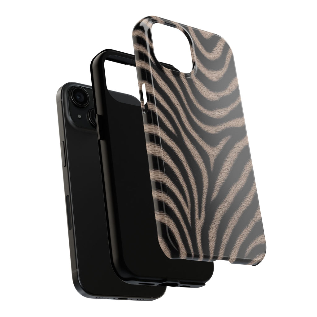 Tan Zebra iPhone Case