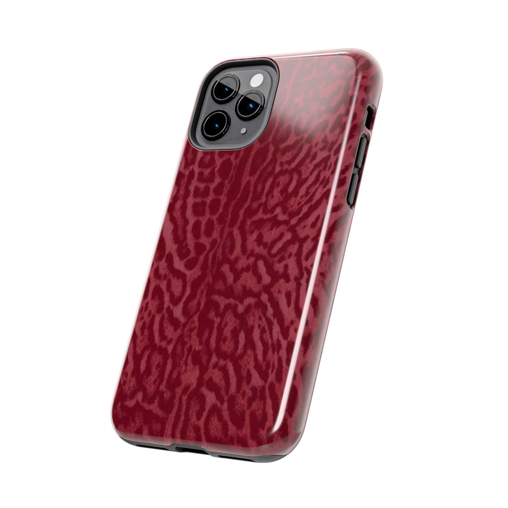 Burgundy Jaguar iPhone Case