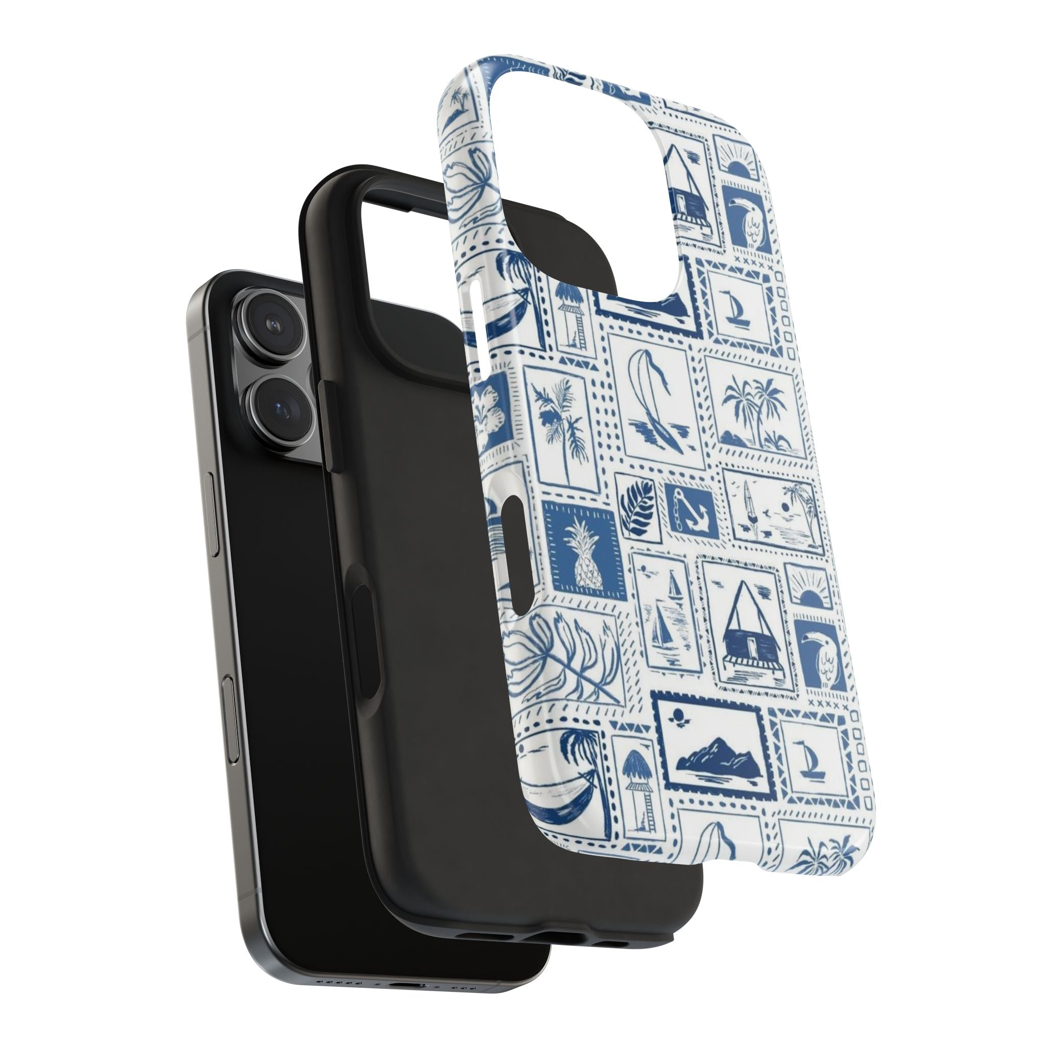 Stamps by the Sea iPhone Case