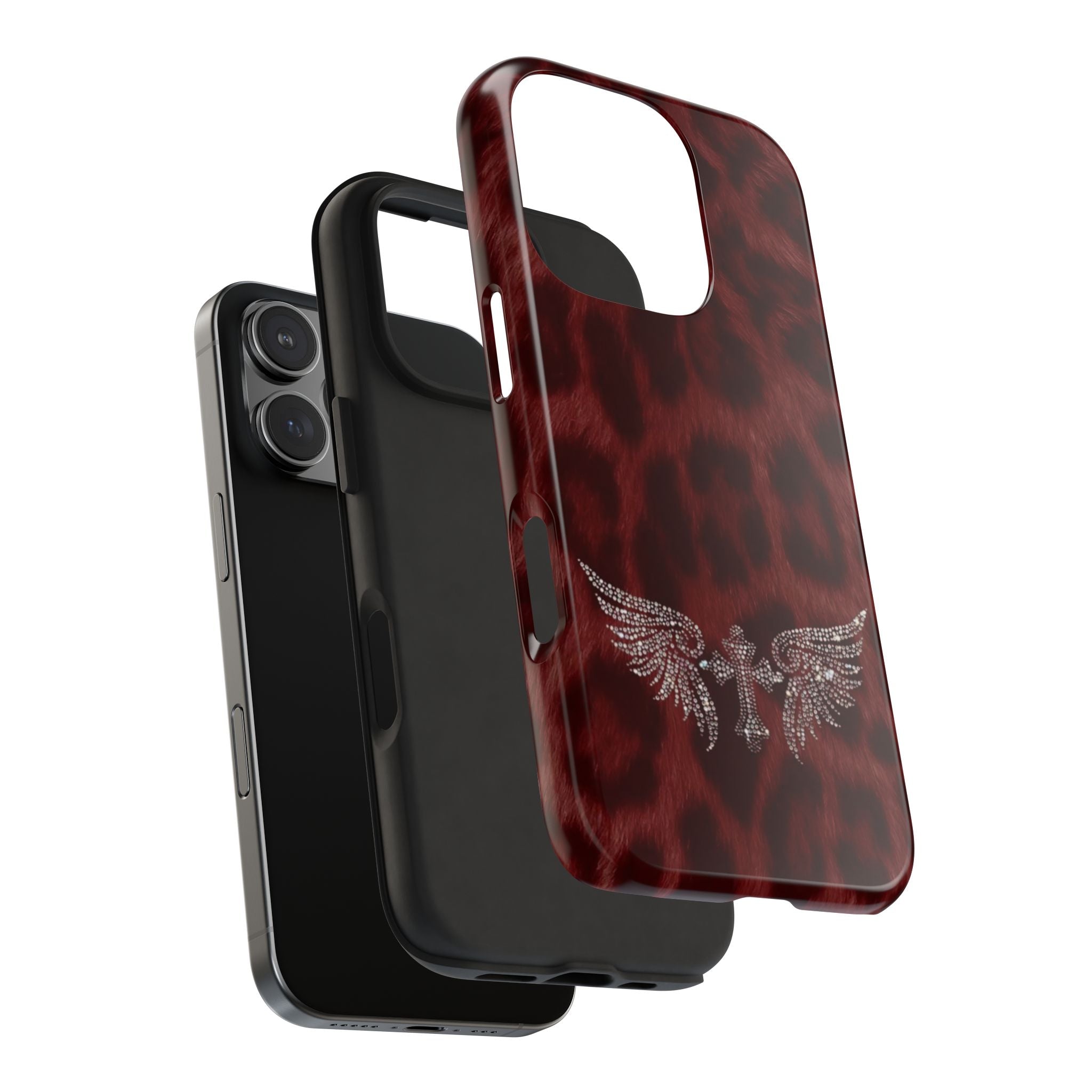 Crimson Wings iPhone Case
