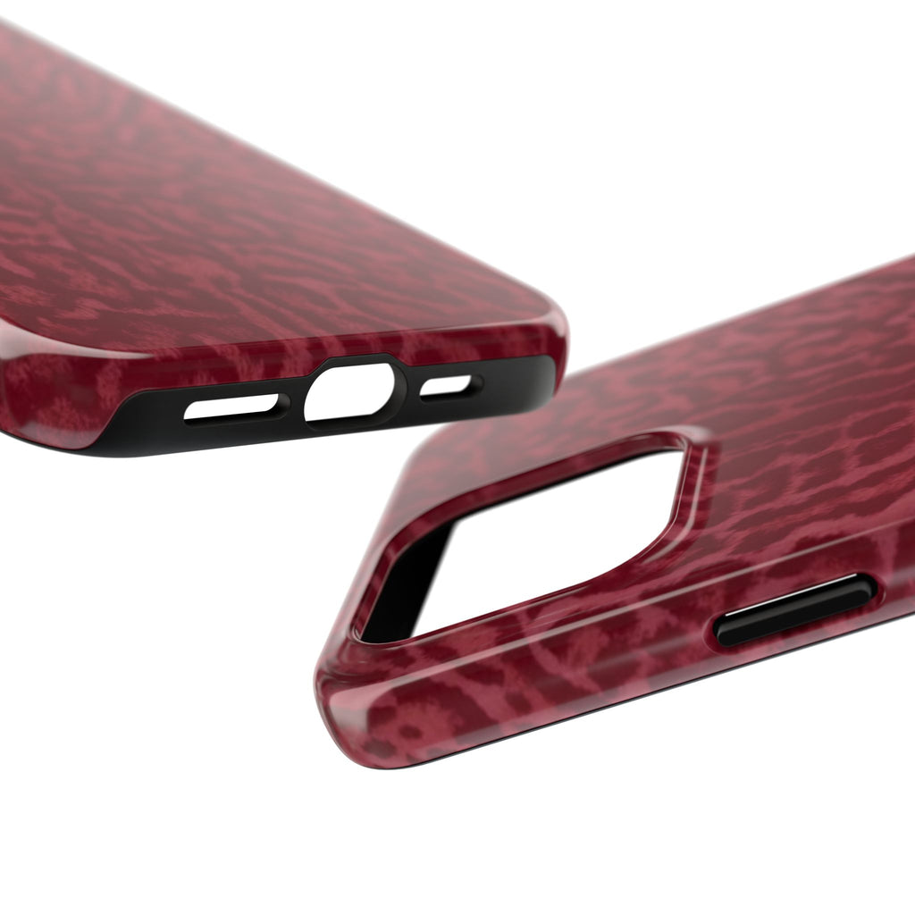 Burgundy Jaguar iPhone Case