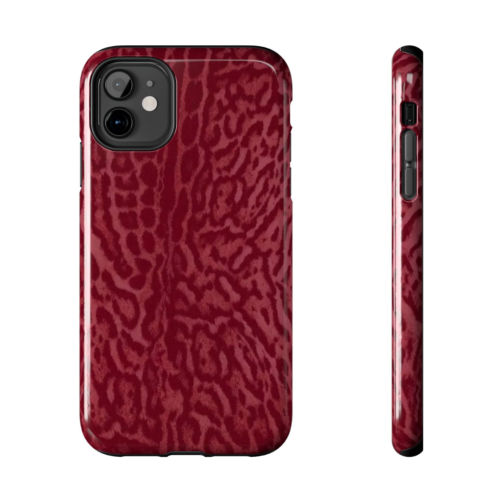 Burgundy Jaguar iPhone Case