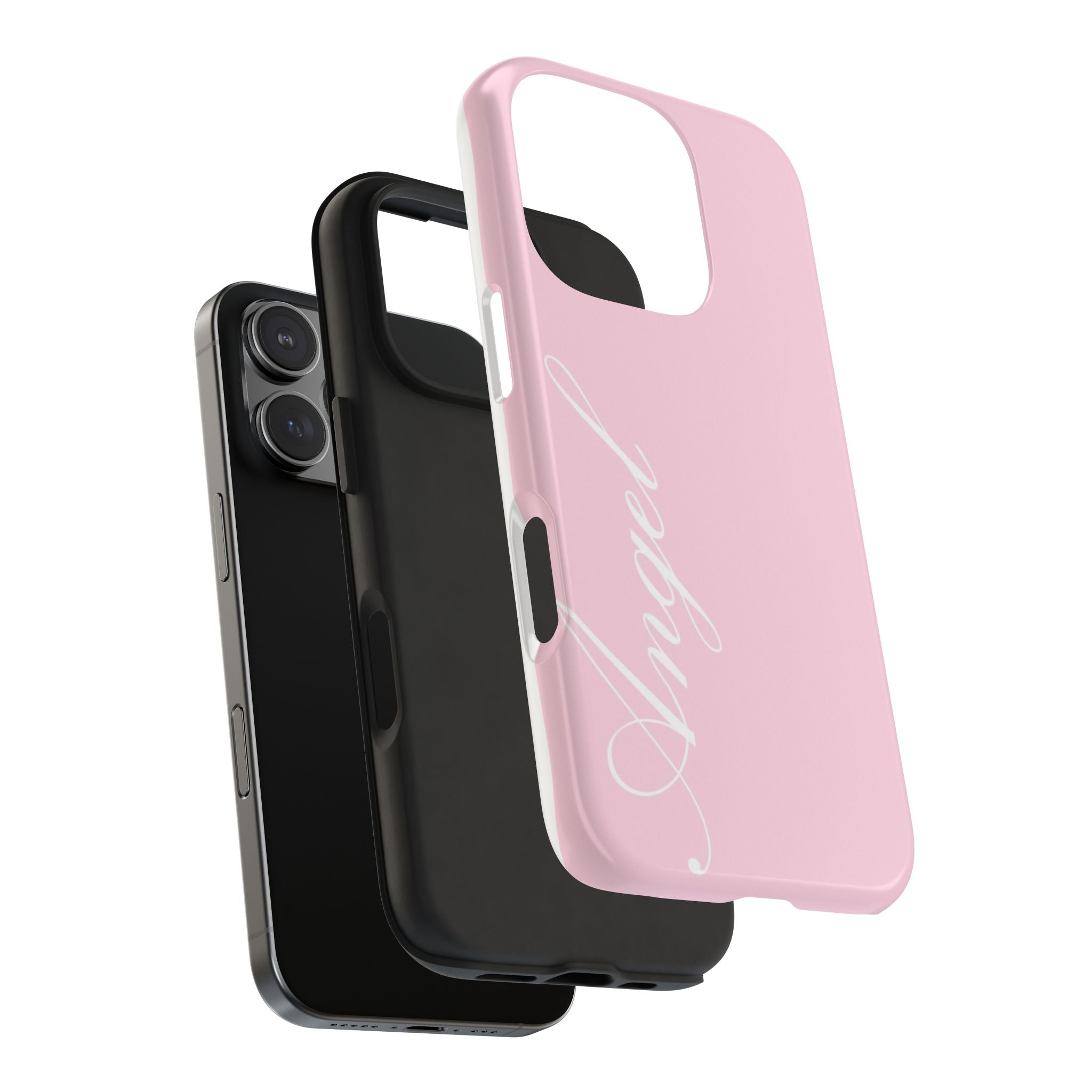 Pink Name iPhone Case- Customizable