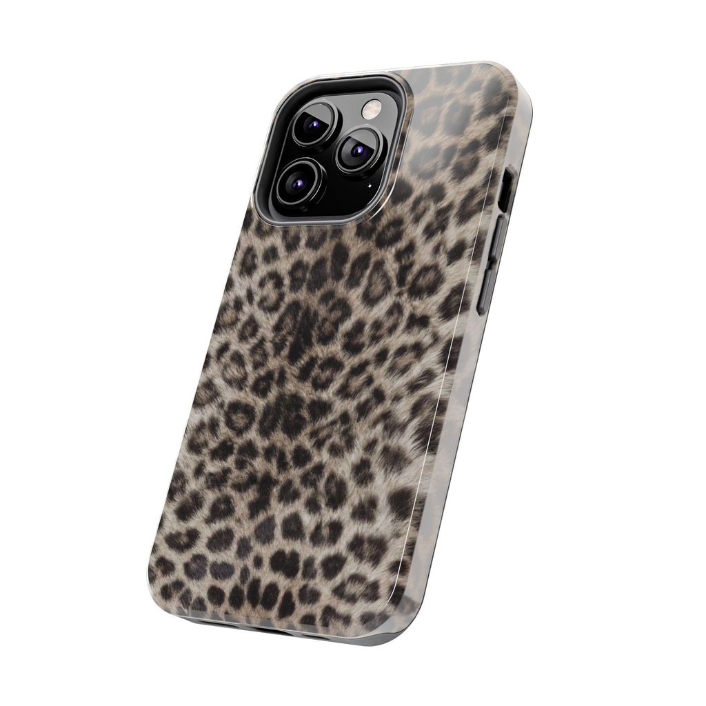 Suede Leopard iPhone Case