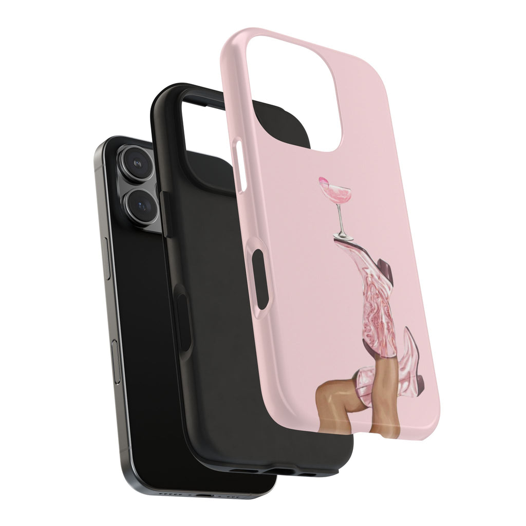 Pink Cowboy iPhone Case