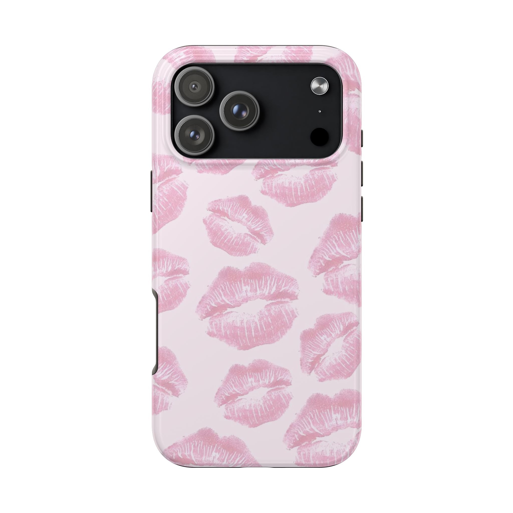 Pink Kisses iPhone Case