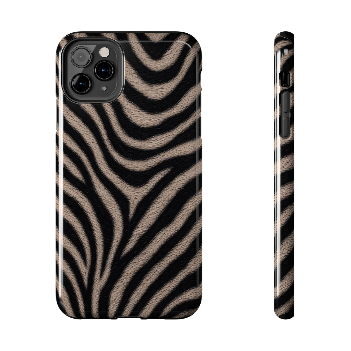 Tan Zebra iPhone Case