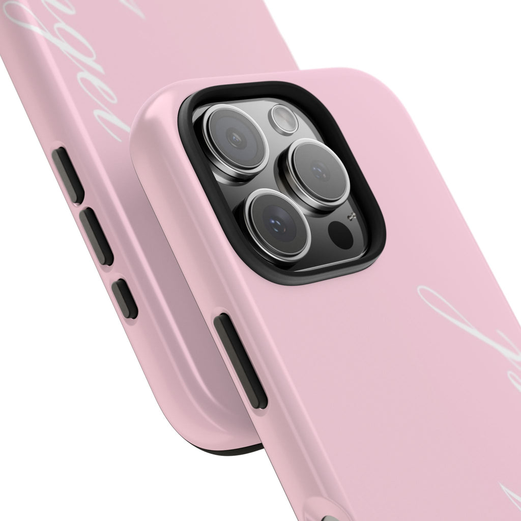 Pink Name iPhone Case- Customizable