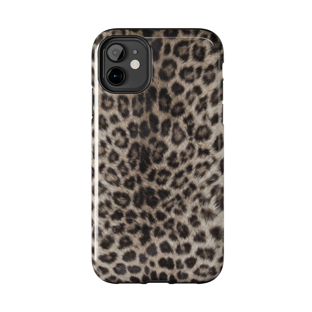 Suede Leopard iPhone Case