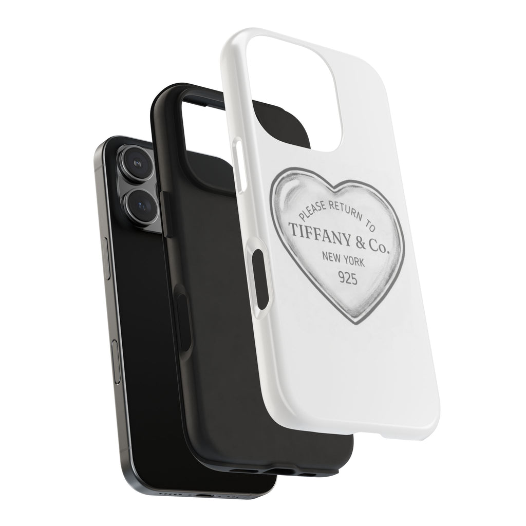 The Sterling Heart iPhone Case