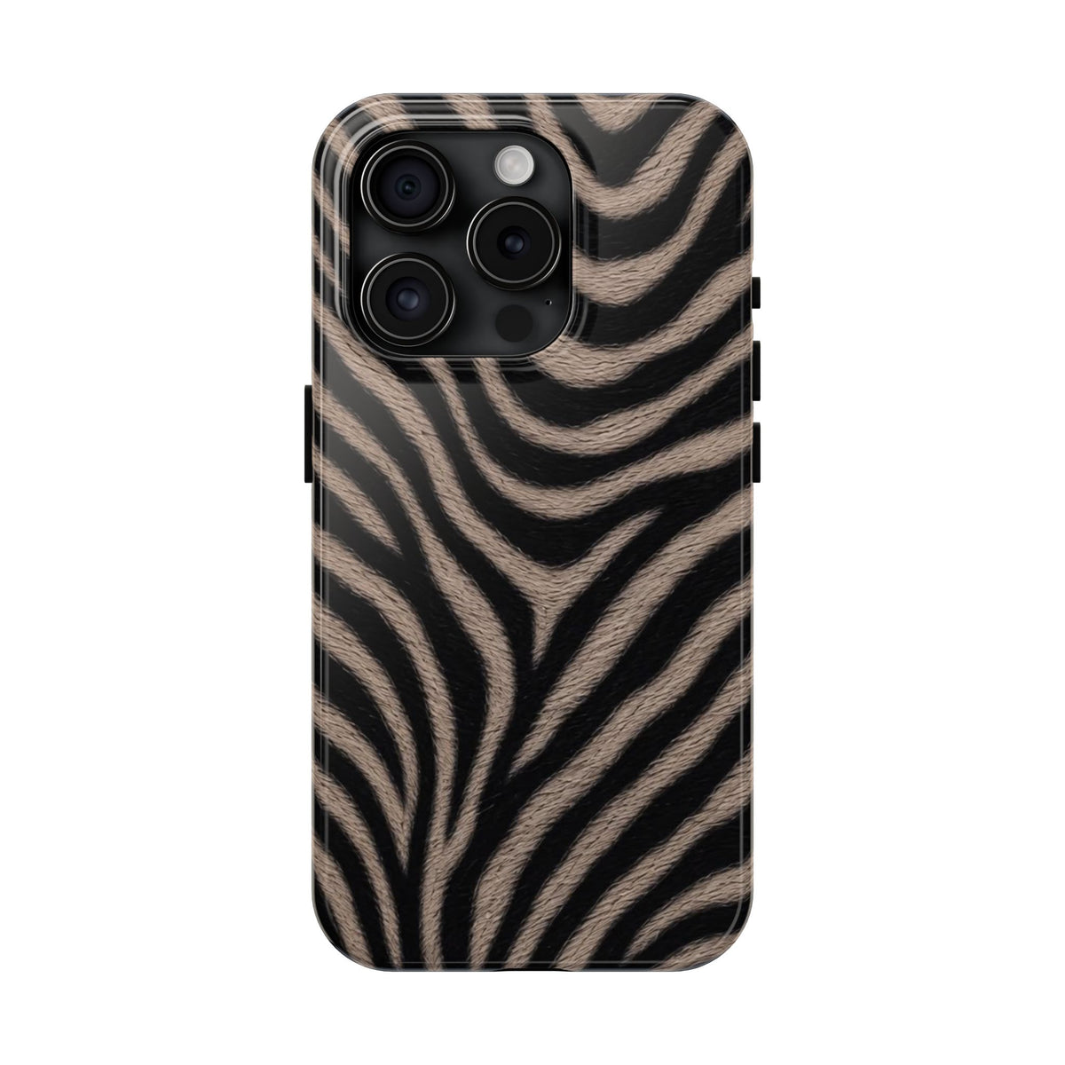 Tan Zebra iPhone Case