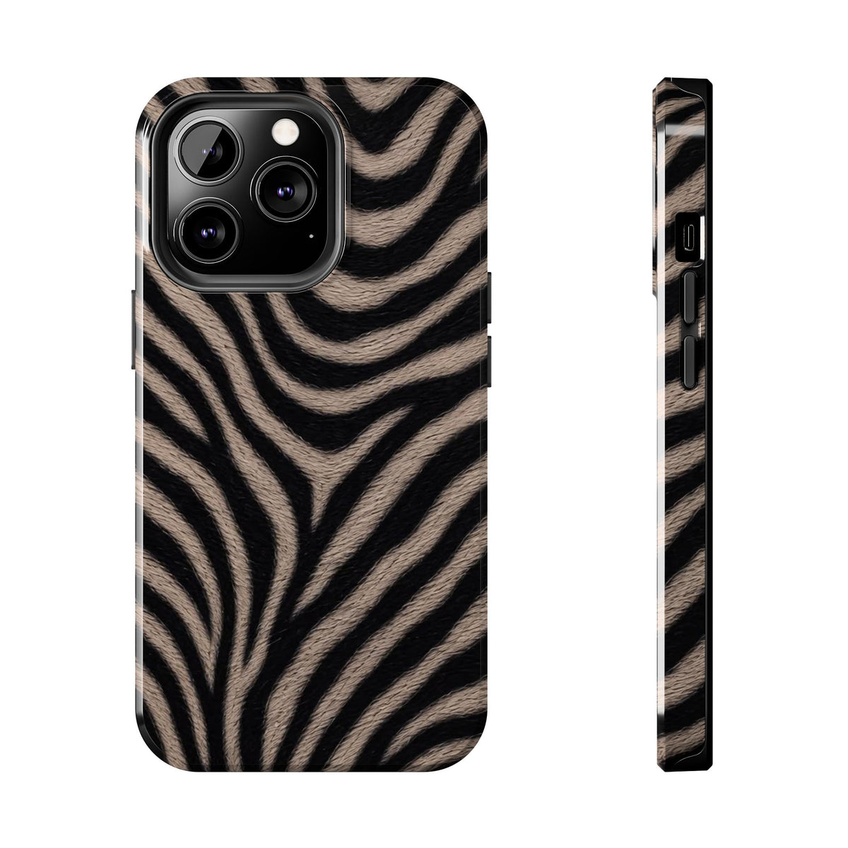 Tan Zebra iPhone Case