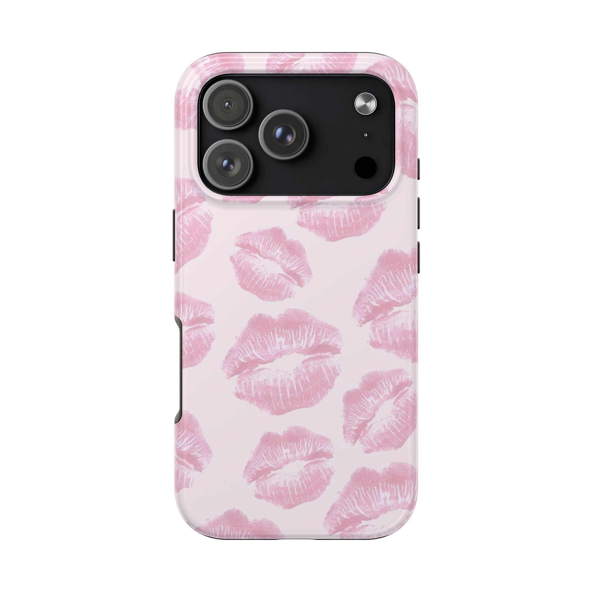 Pink Kisses iPhone Case