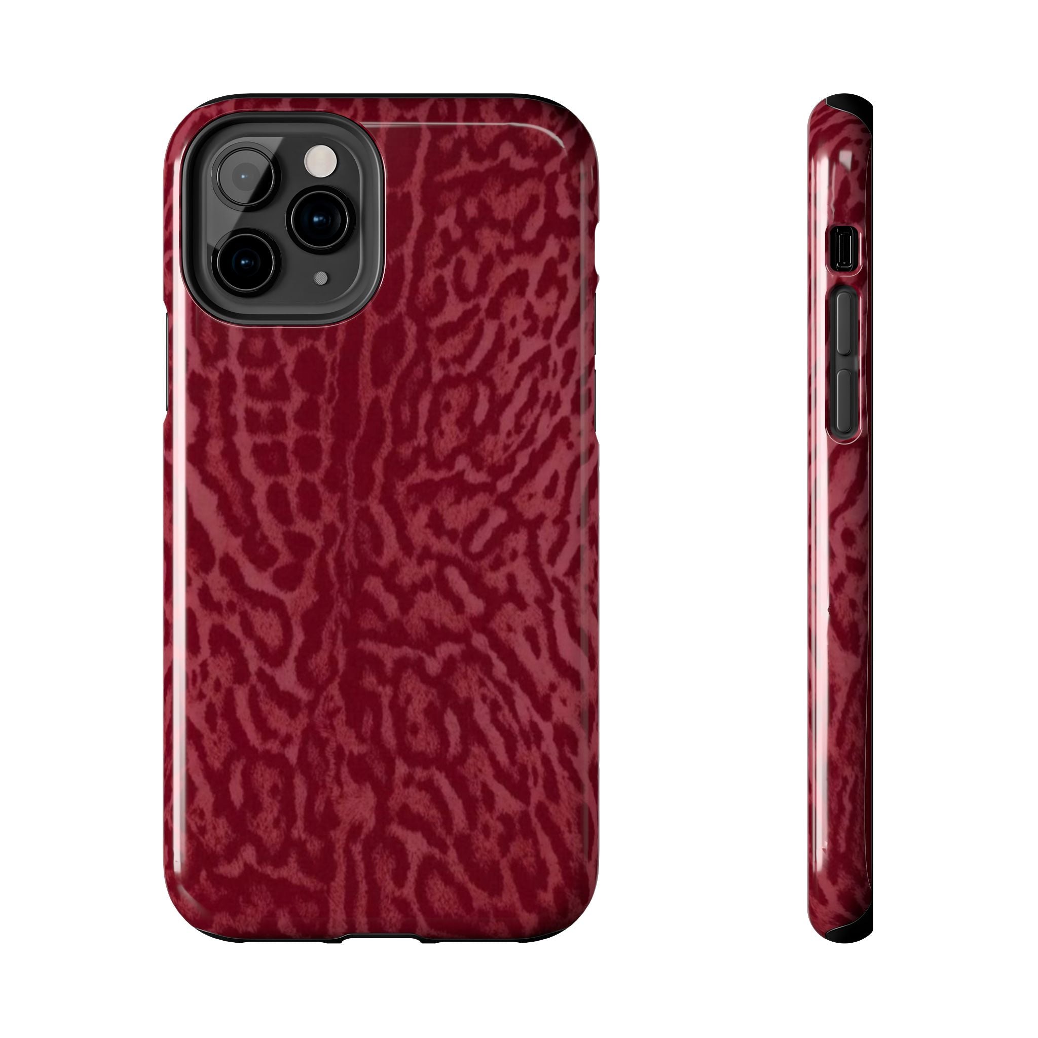 Burgundy Jaguar iPhone Case