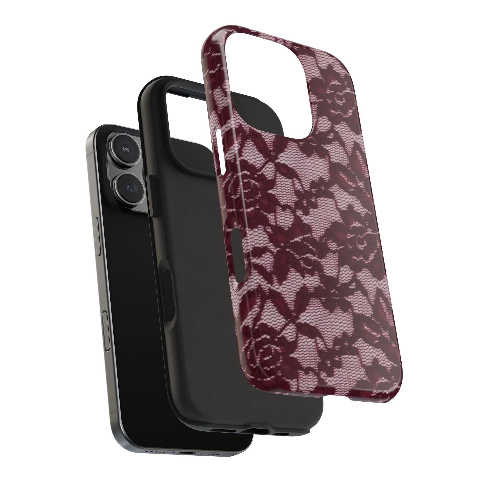 Red Lace iPhone Case
