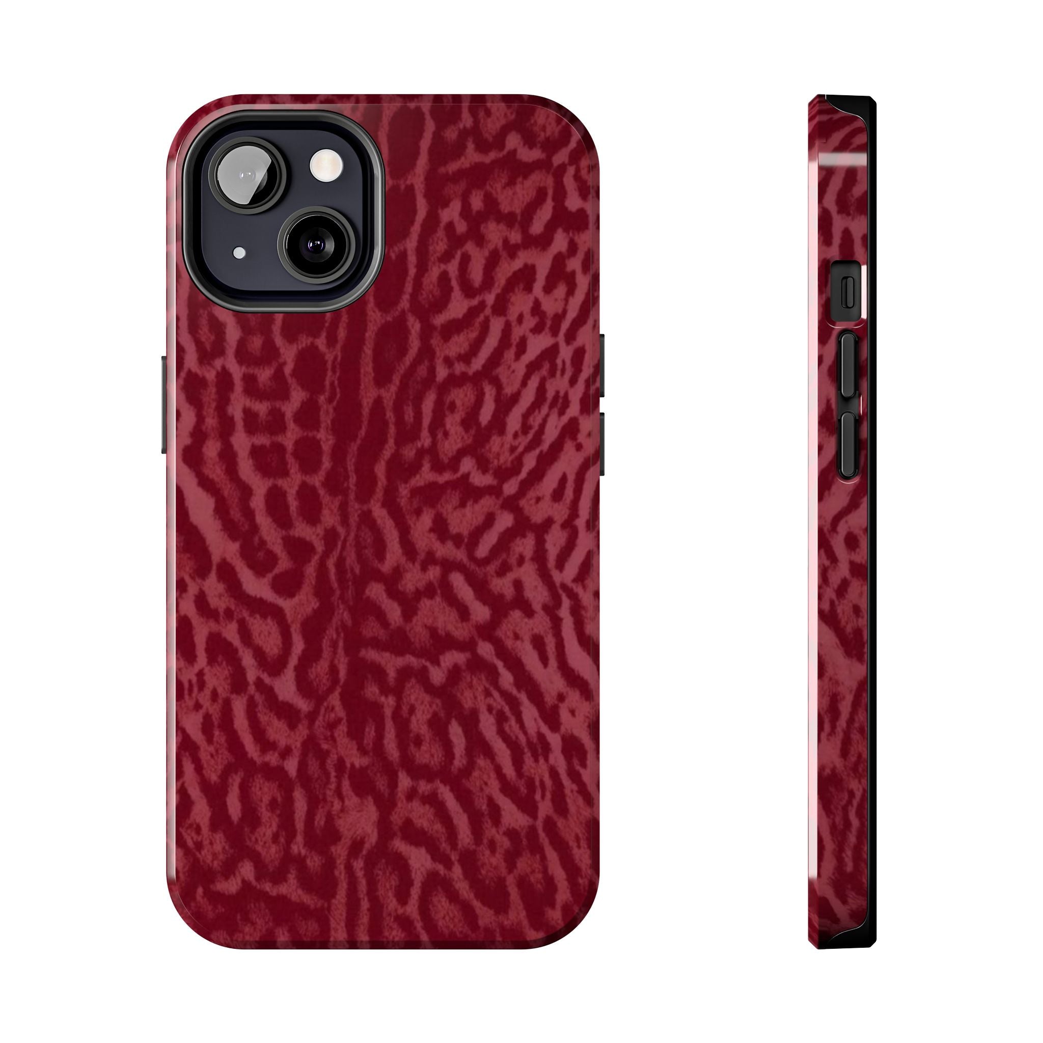 Burgundy Jaguar iPhone Case