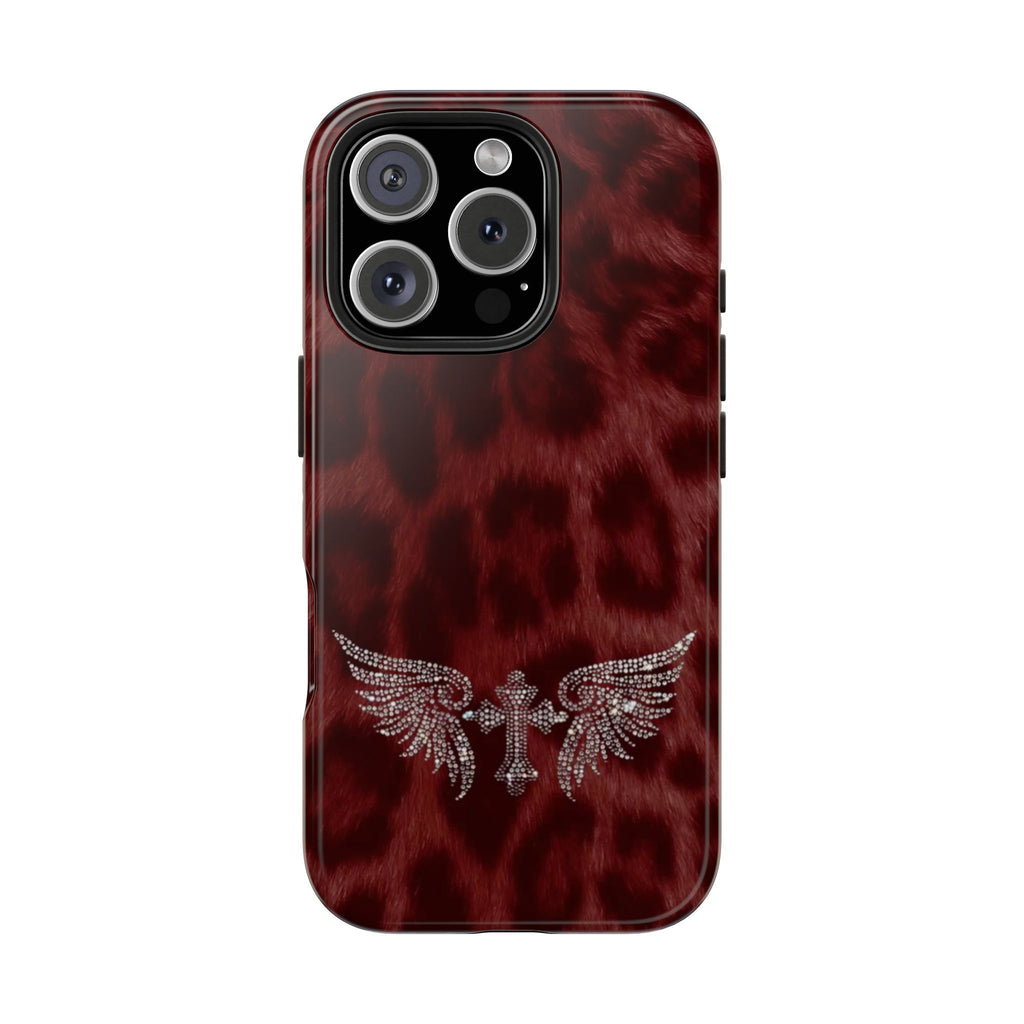 Crimson Wings iPhone Case