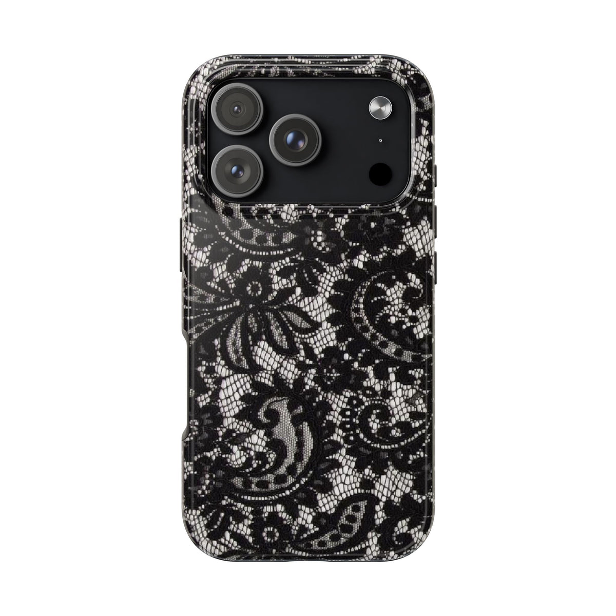 Black Lace iPhone Case
