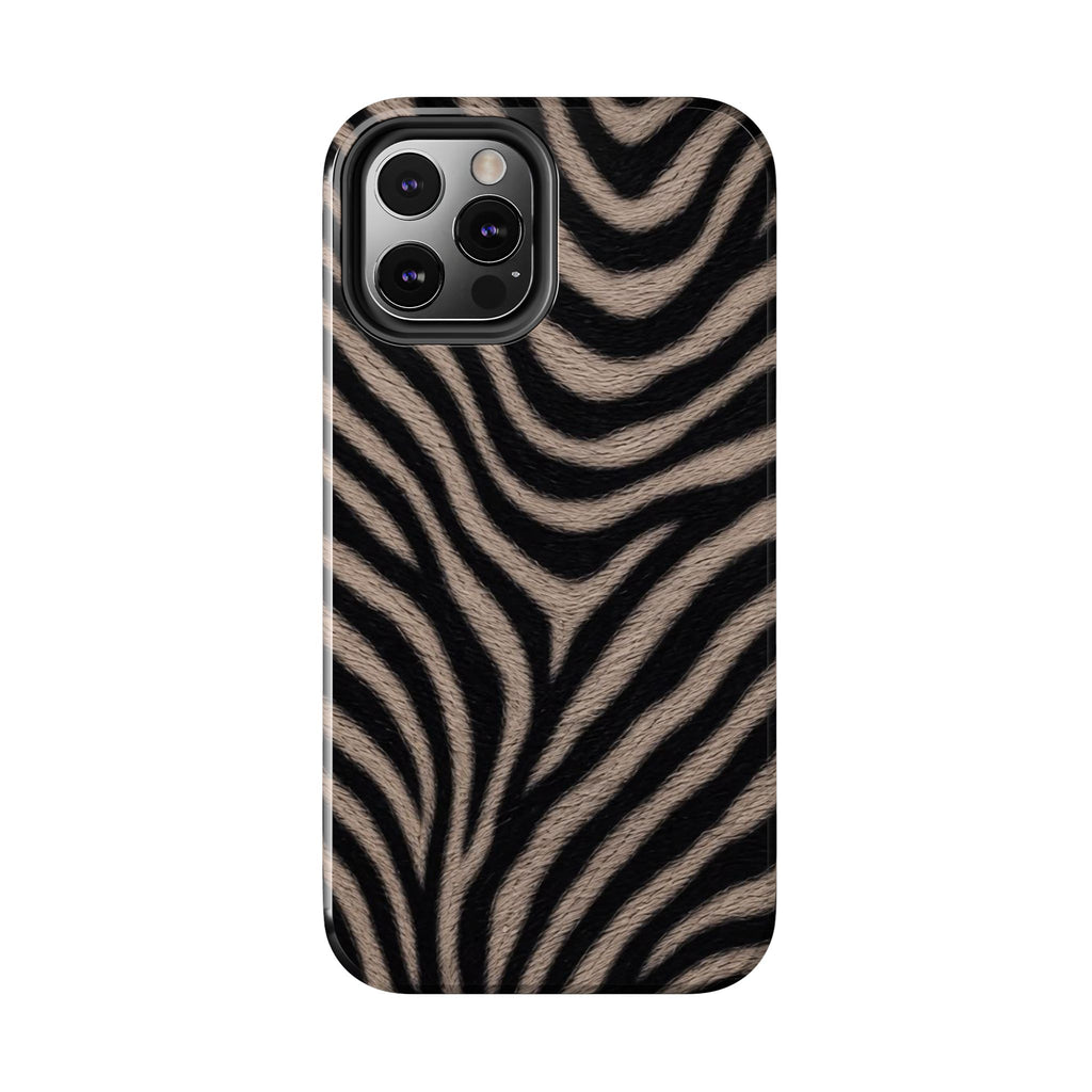 Tan Zebra iPhone Case