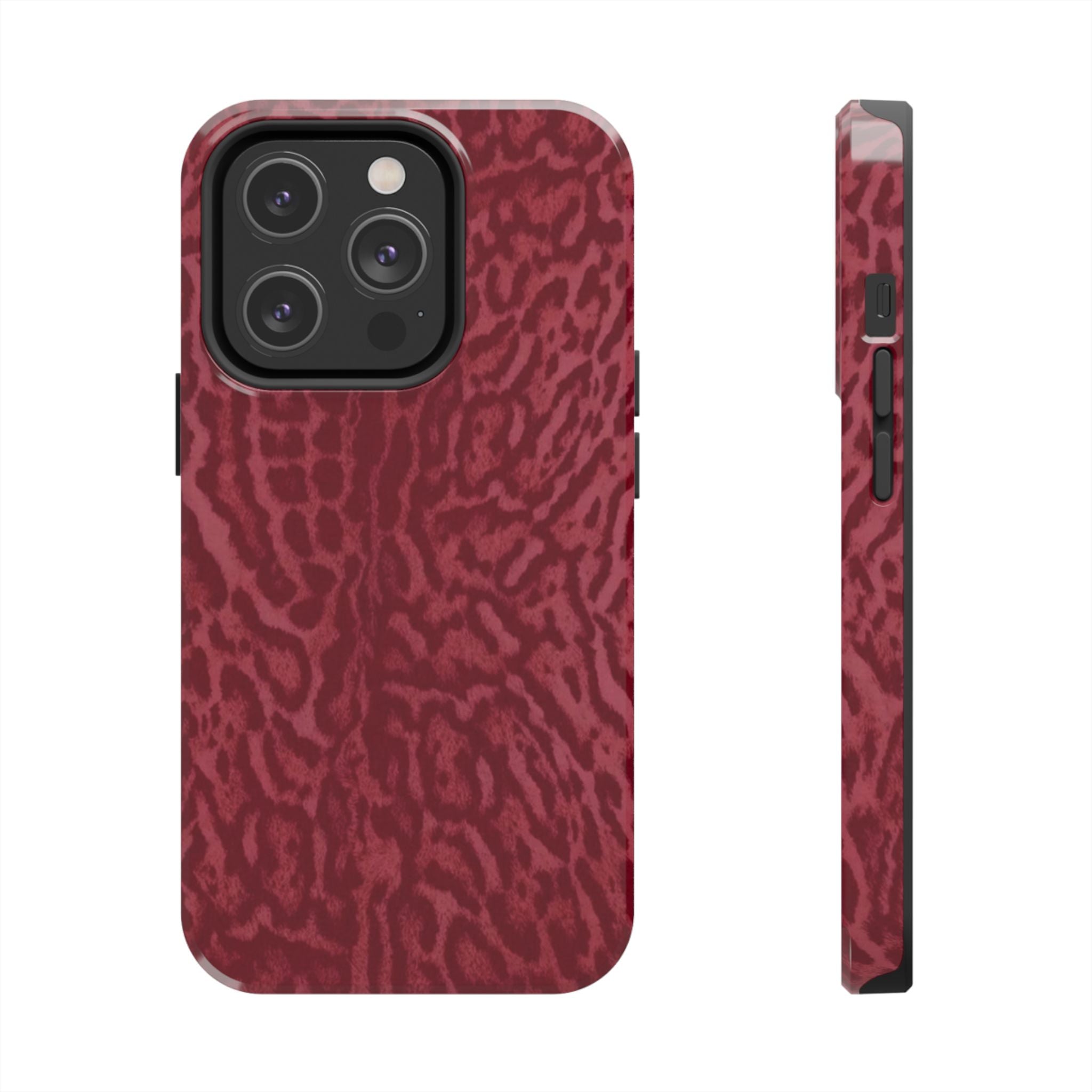 Burgundy Jaguar iPhone Case