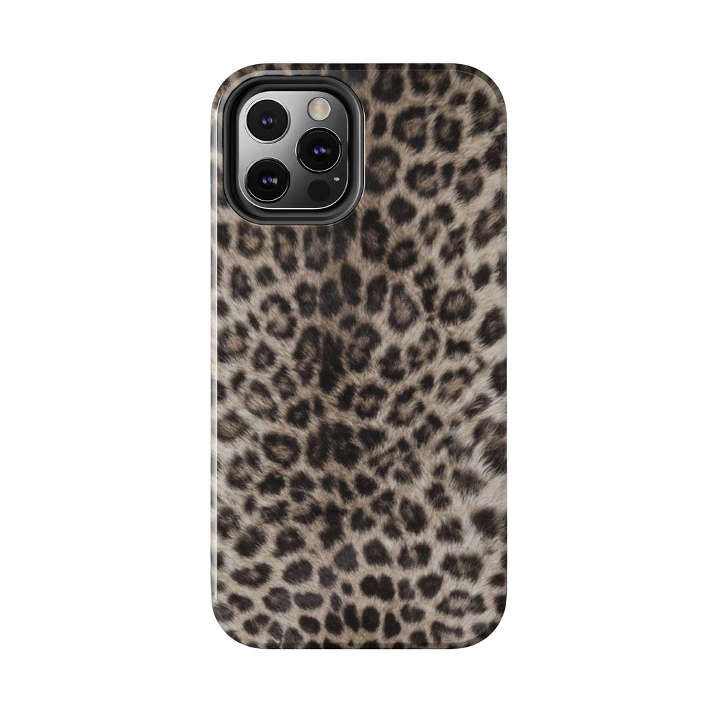 Suede Leopard iPhone Case