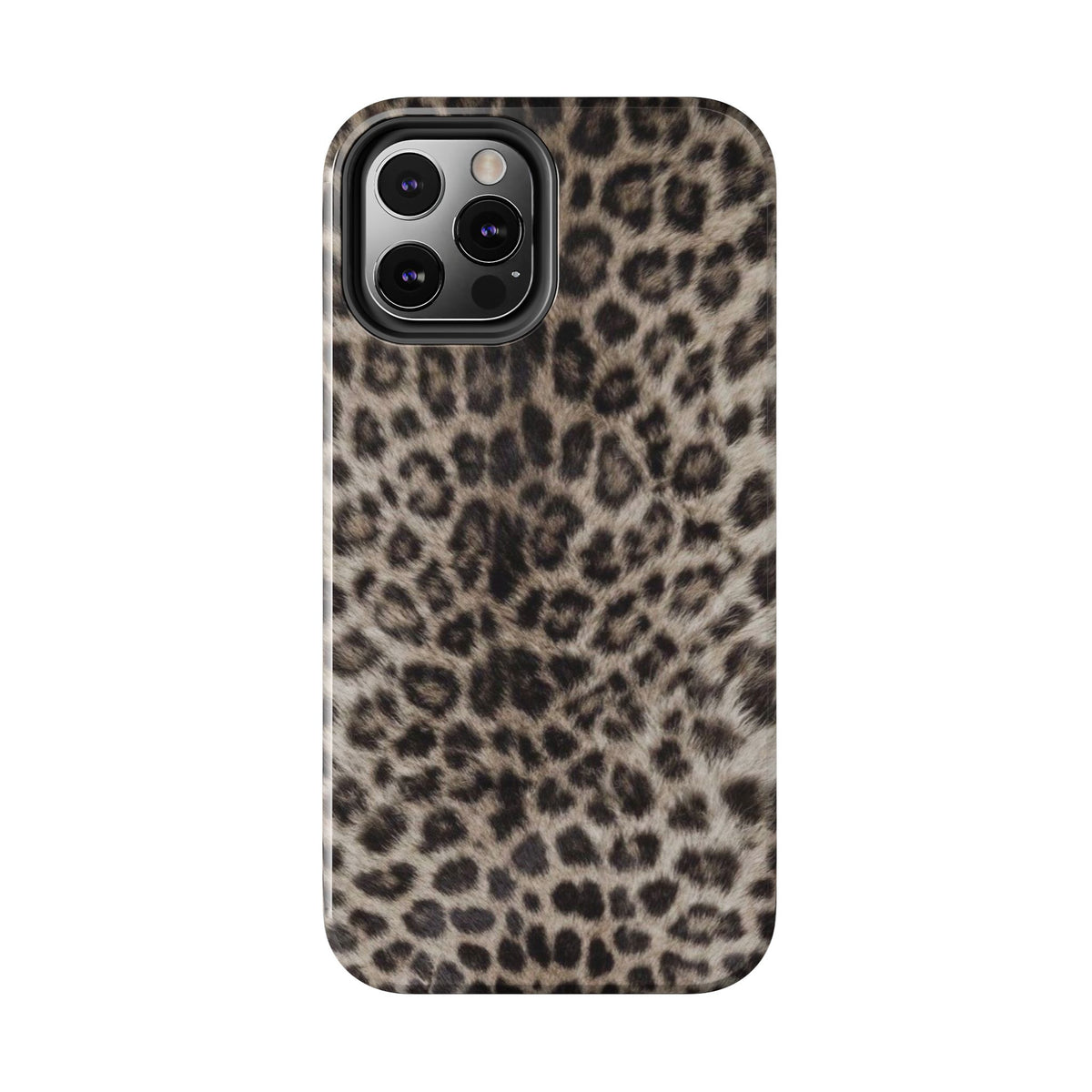 Suede Leopard iPhone Case