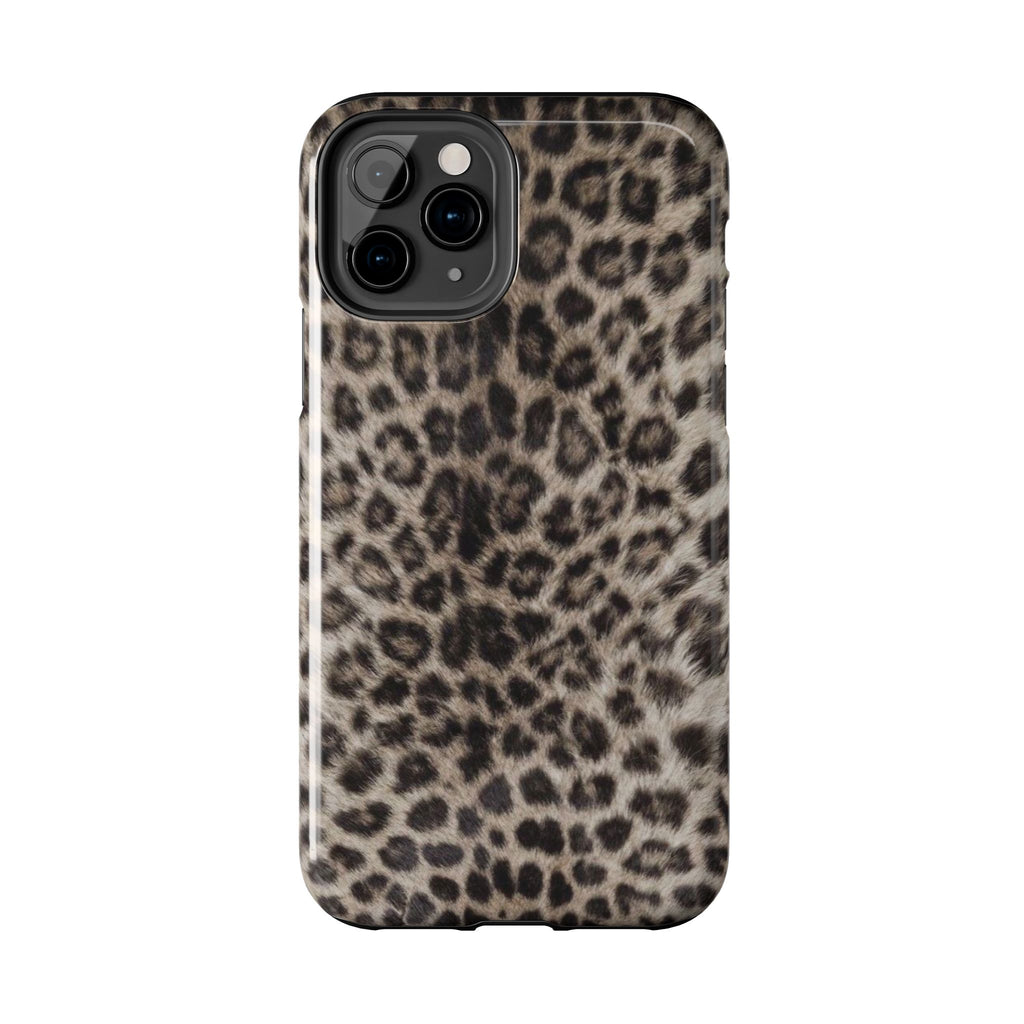 Suede Leopard iPhone Case