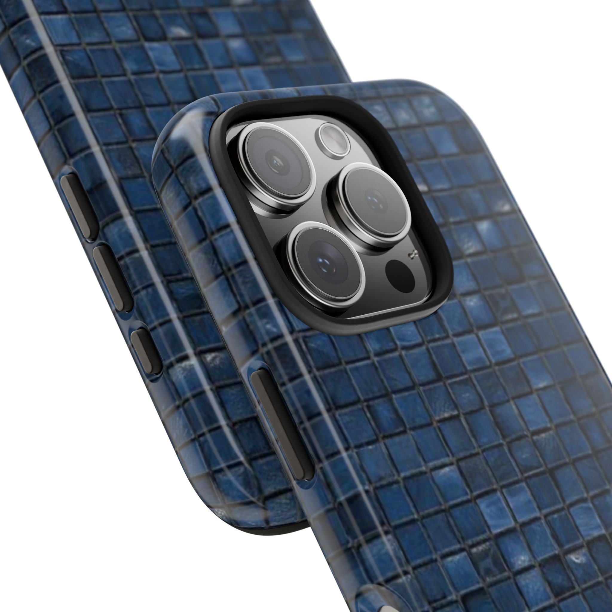 Deep Blue Glass iPhone Case