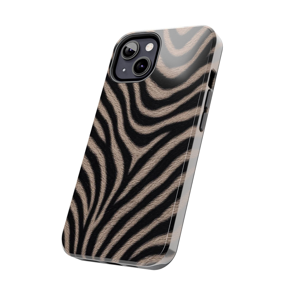 Tan Zebra iPhone Case