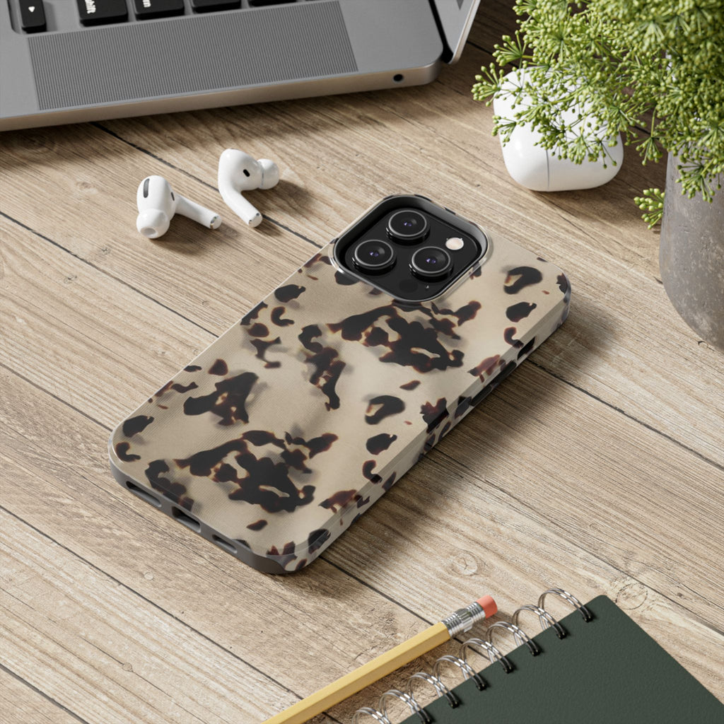 Tortoise & Cream iPhone Case