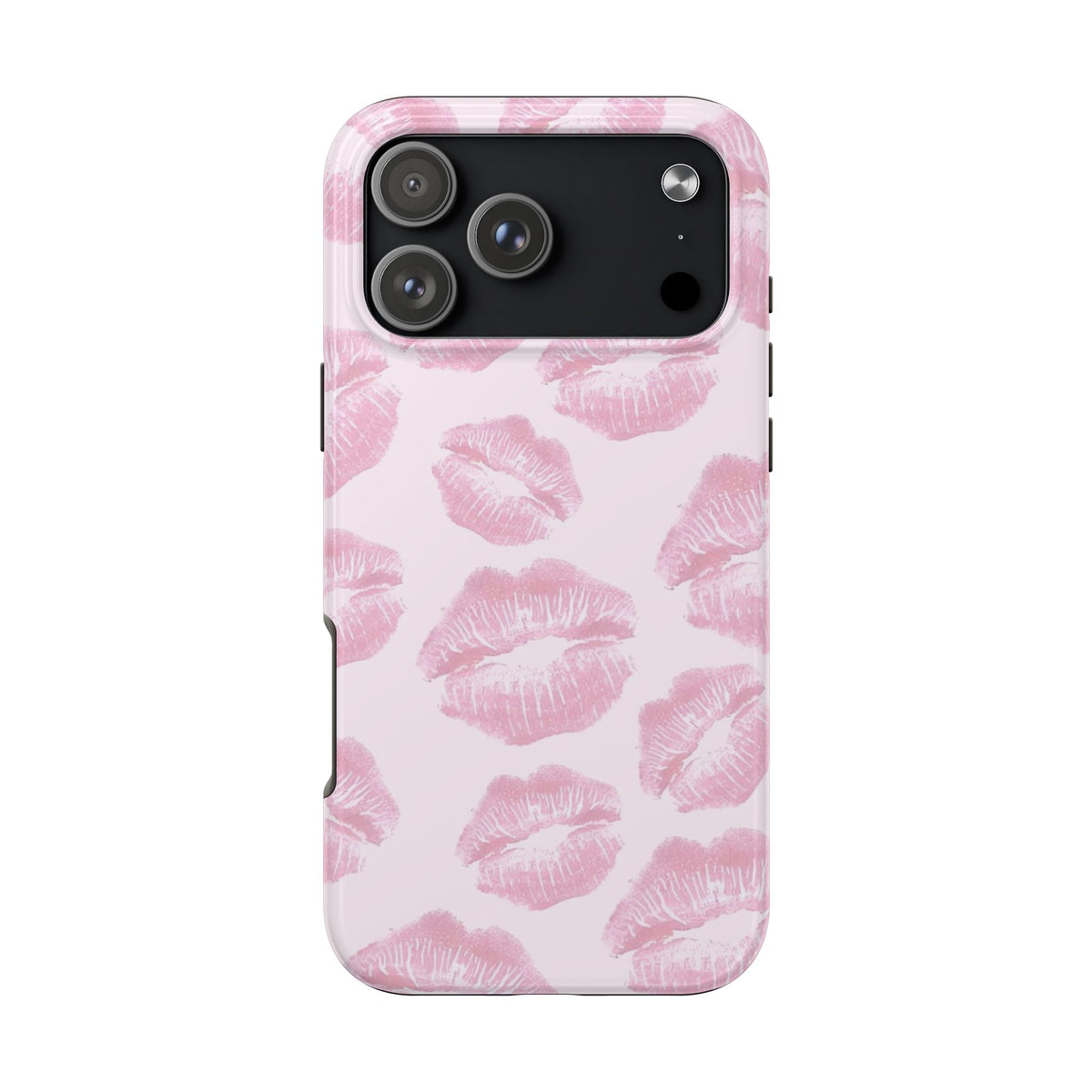 Pink Kisses iPhone Case