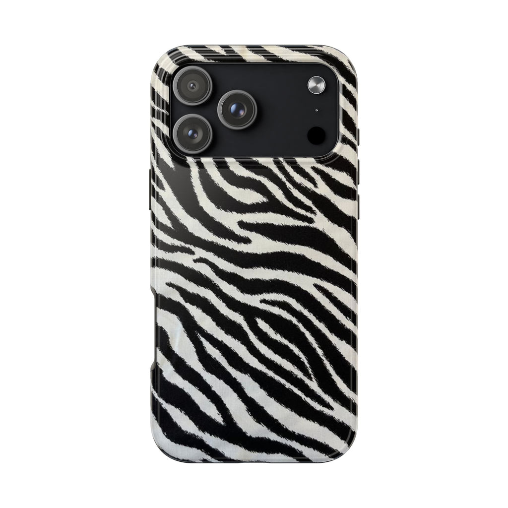 Zebra Print iPhone Case