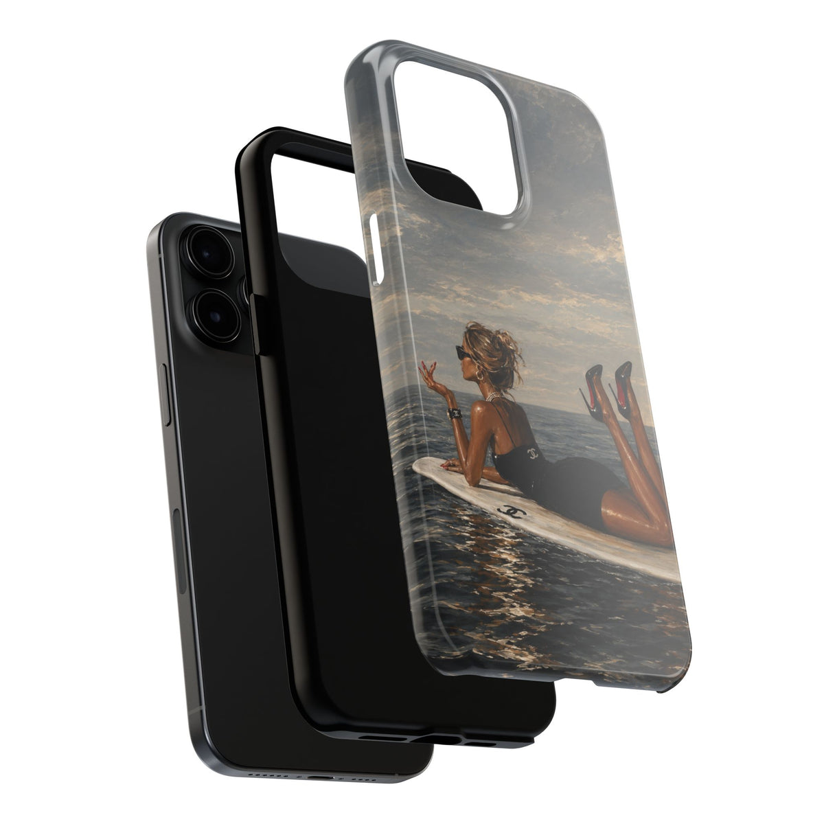 Surfer Chic iPhone Case