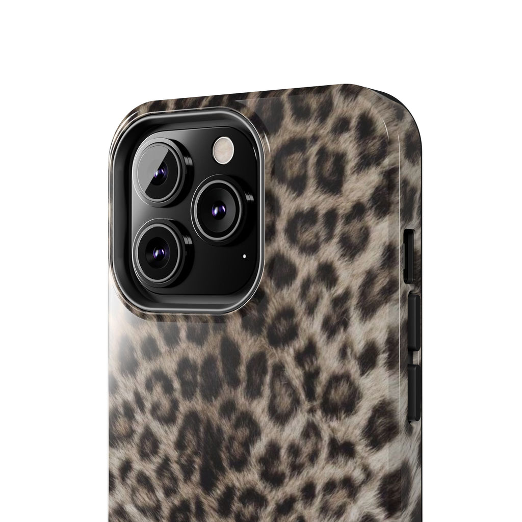 Suede Leopard iPhone Case