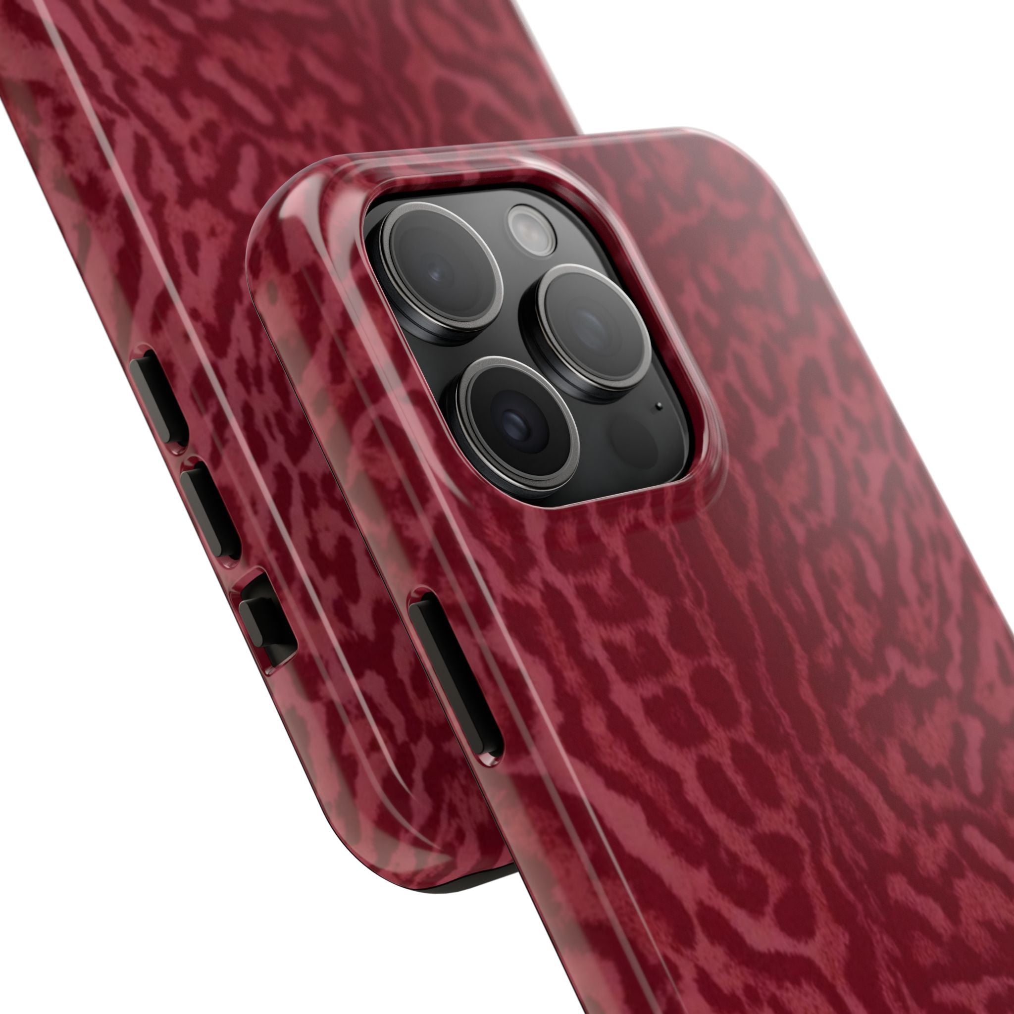 Burgundy Jaguar iPhone Case