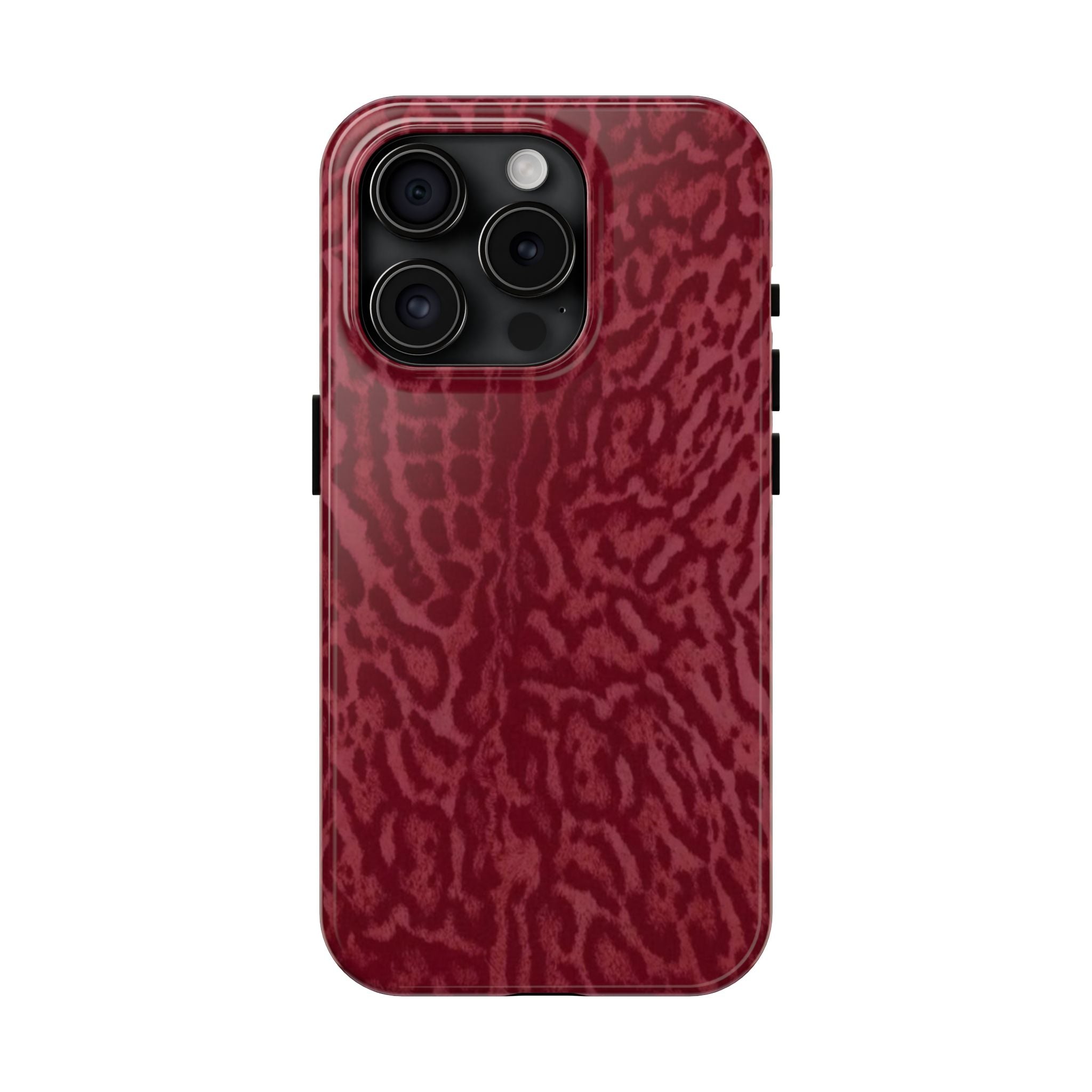 Burgundy Jaguar iPhone Case