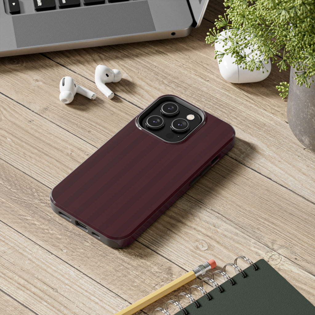Velvet Burgundy iPhone Case