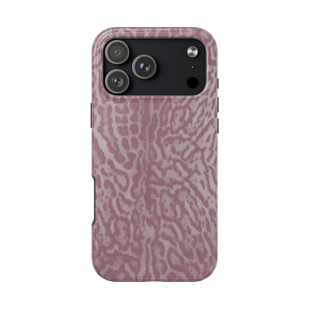 Pink Leopard Print iPhone Case