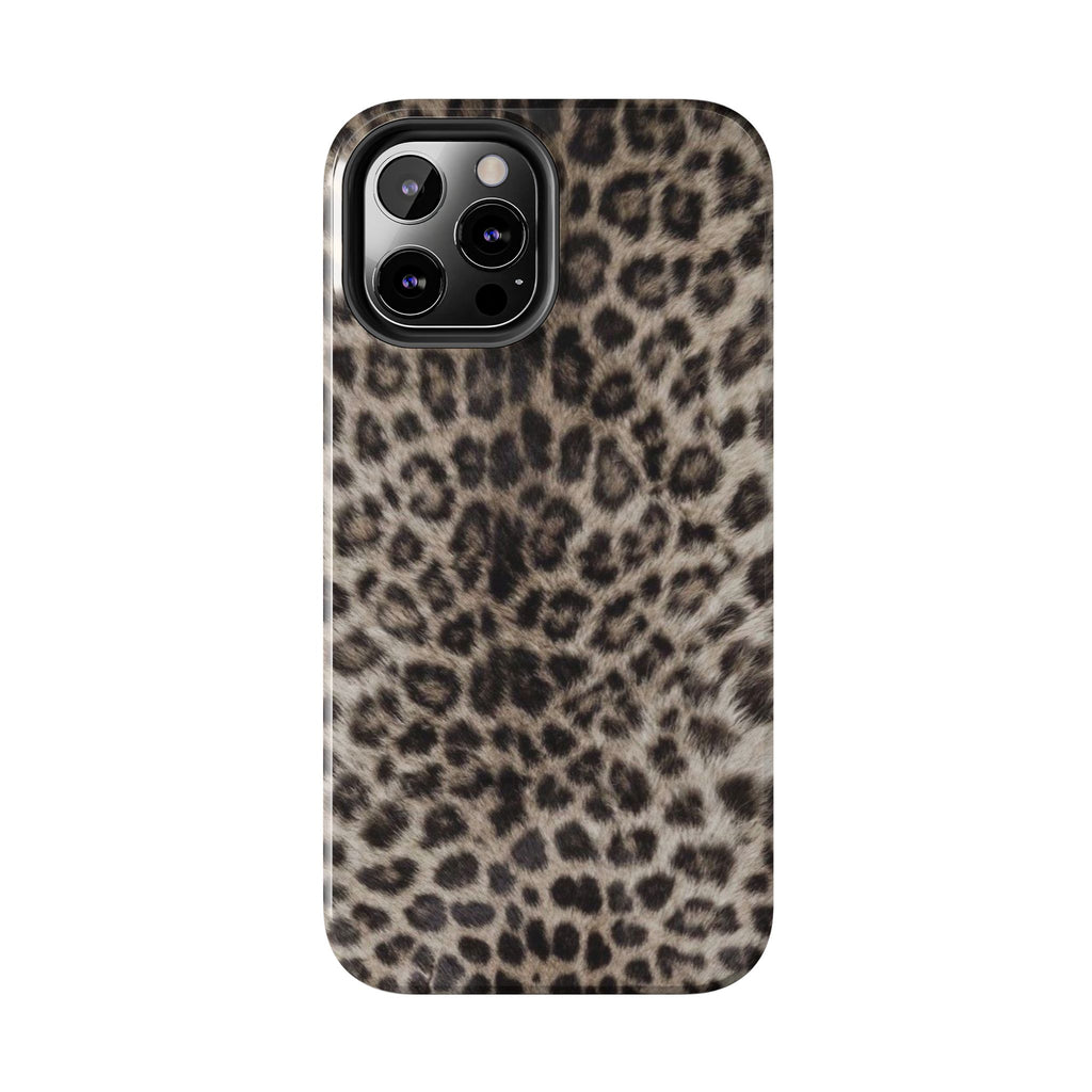 Suede Leopard iPhone Case