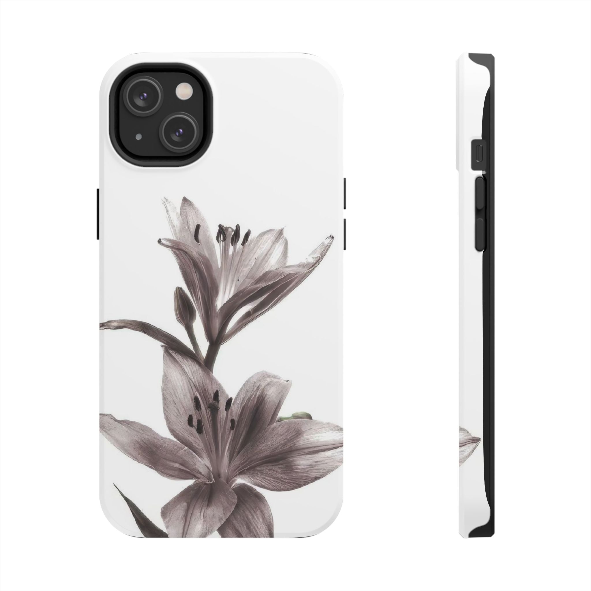 White Waterlily iPhone Case