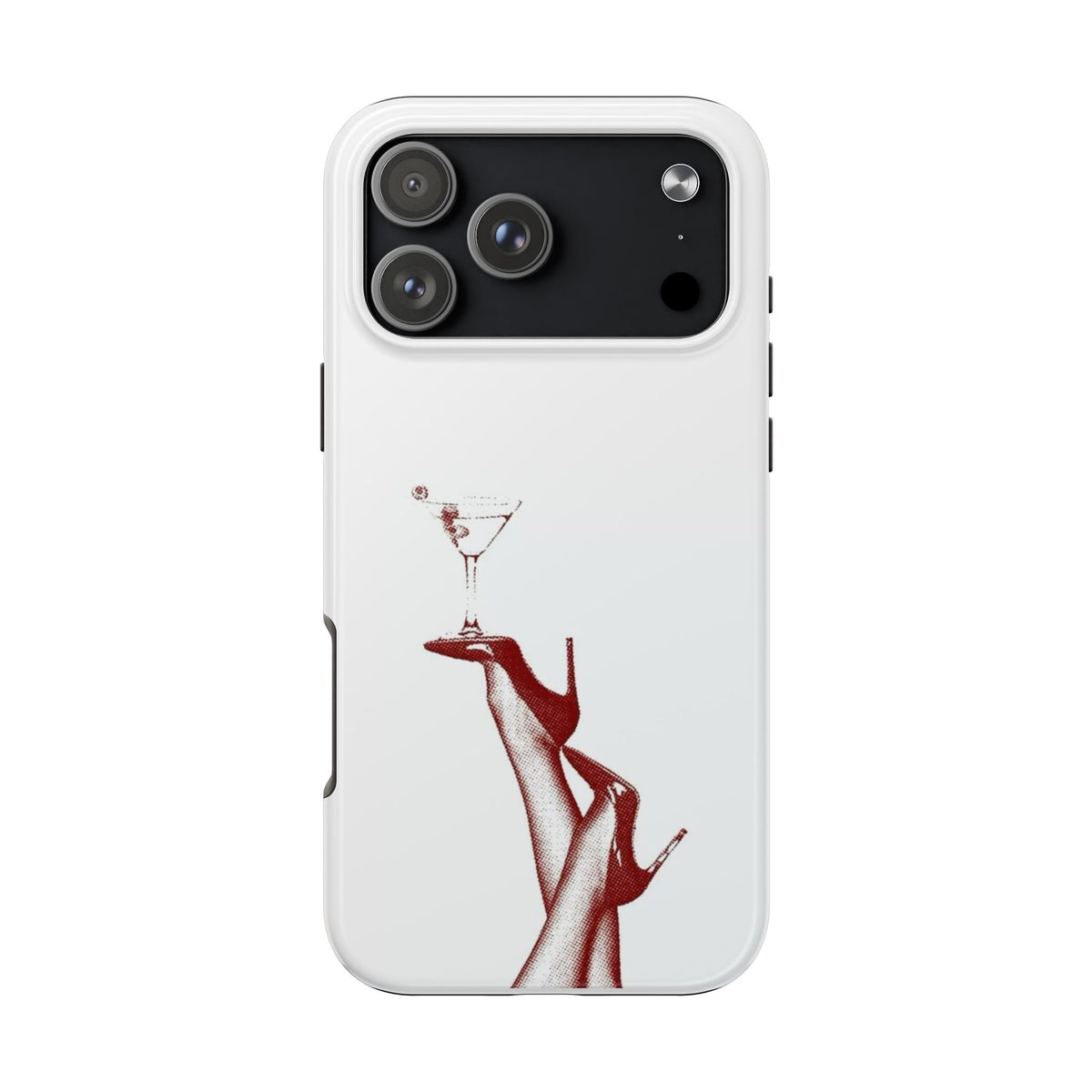 Red Pumps Martini iPhone Case
