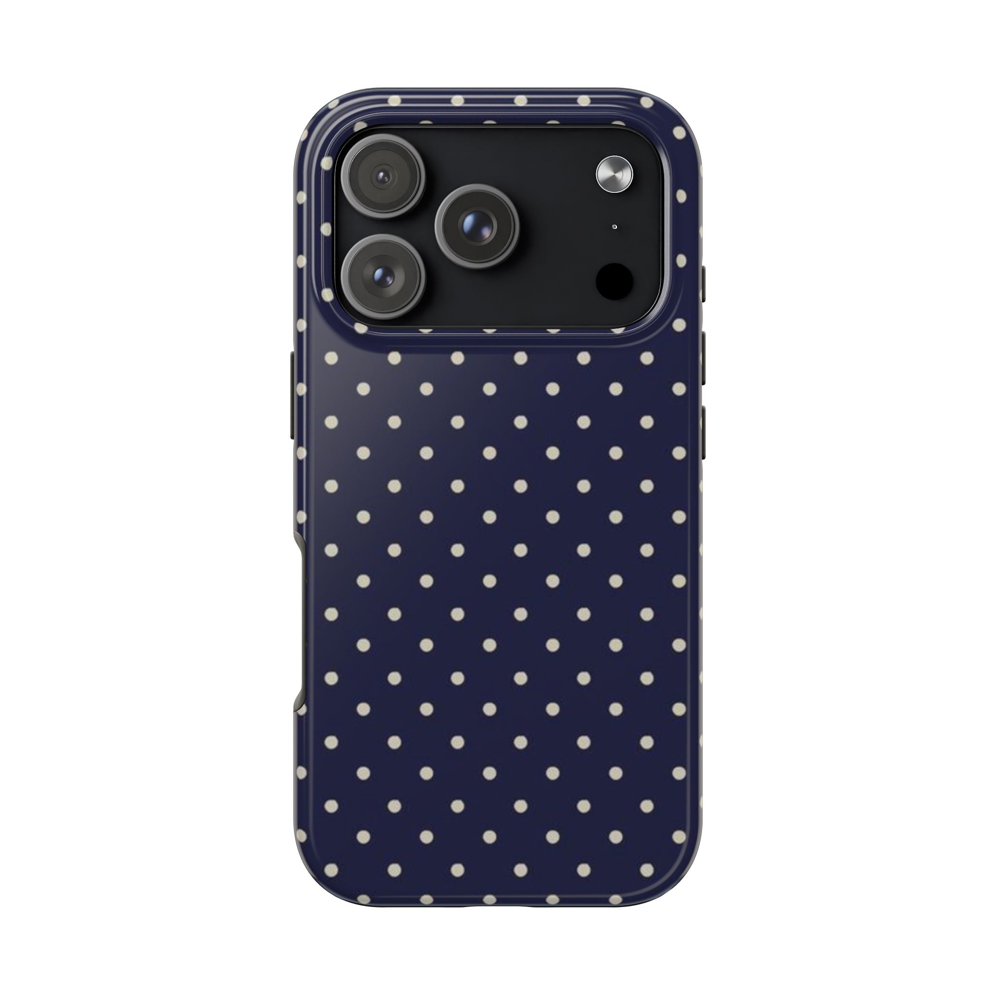 Blue Polka Dot iPhone Case