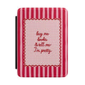 buy me books & call me pretty Kindle Case