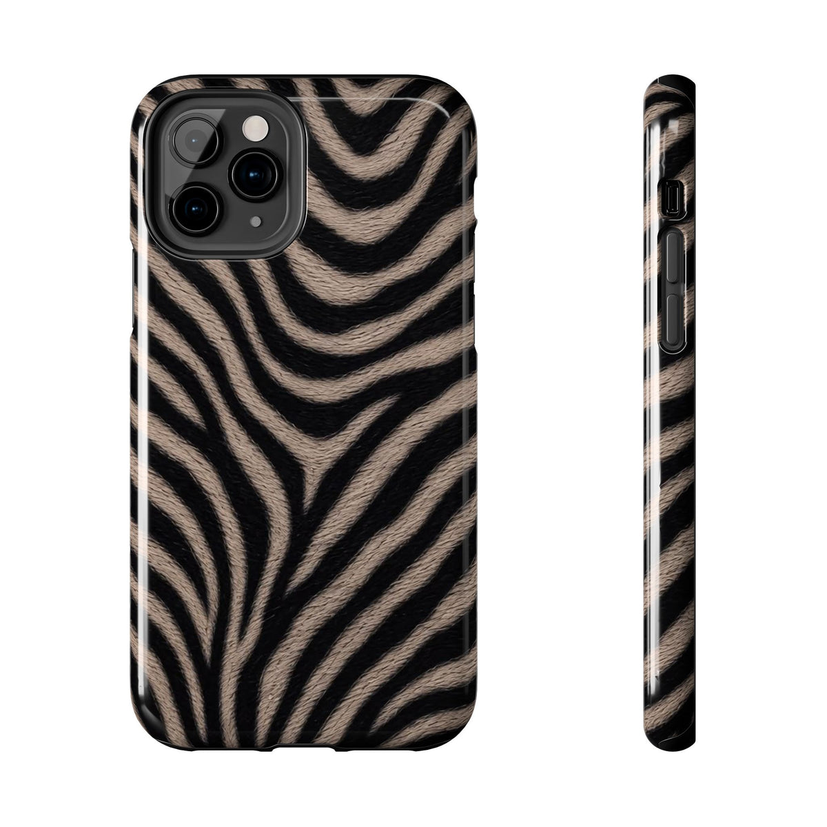 Tan Zebra iPhone Case