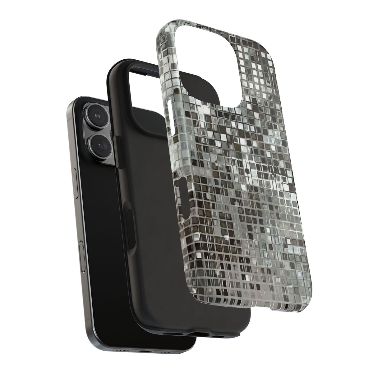 Mirrorball Pattern iPhone Case